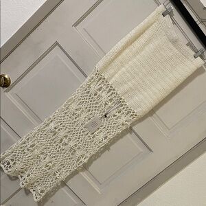 Elegant Cream Maxi Skirt